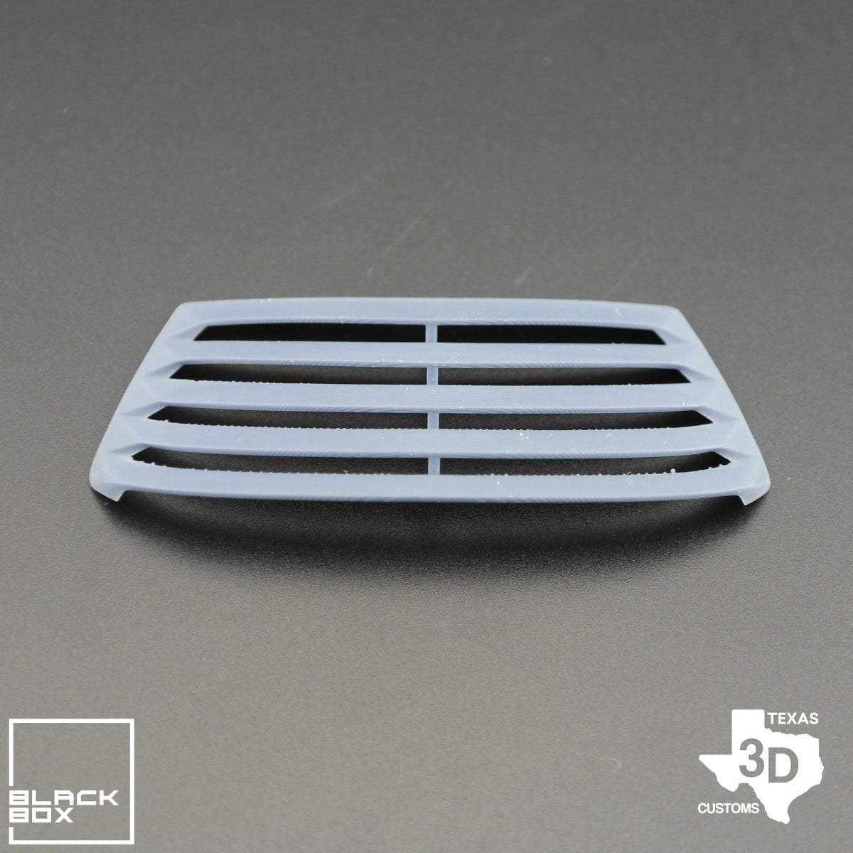 1/24 Revell Fox Body Rear Window Louvers Texas3DCustoms