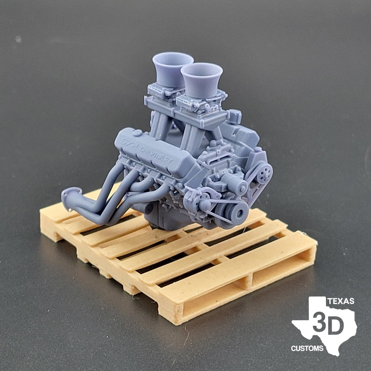 572 BBC Tunnel Ram Velocity Stacks Texas3DCustoms