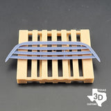 1/24 Revell 07692 71 GTX Rear Window Louvers - Texas3DCustoms