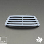 1/24 Revell 1990 Mustang Rear Window Louvers - Texas3DCustoms