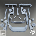 1/24 Revell 1990 Mustang Wide Body Kit - Texas3DCustoms