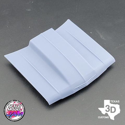 1/25 AMT 1963 Impala Cowl Hood - Texas3DCustoms