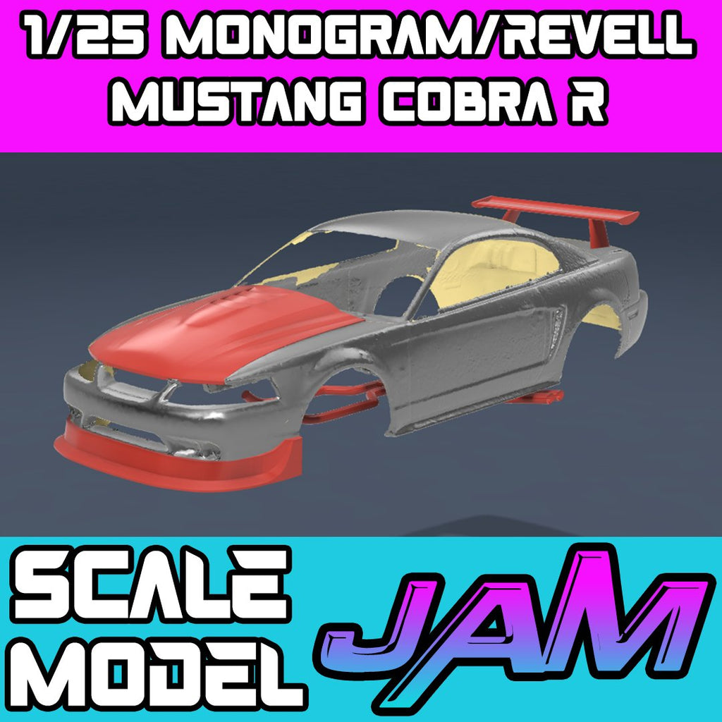 Cobra R Model Kit 1/25 2000 Cobra R Transkit - Texas 3D Customs – Texas3DCustoms