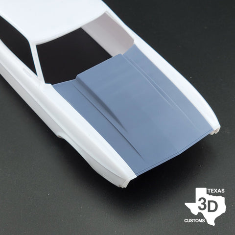1/25 Revell 71 Mustang Cowl Hood - Texas3DCustoms