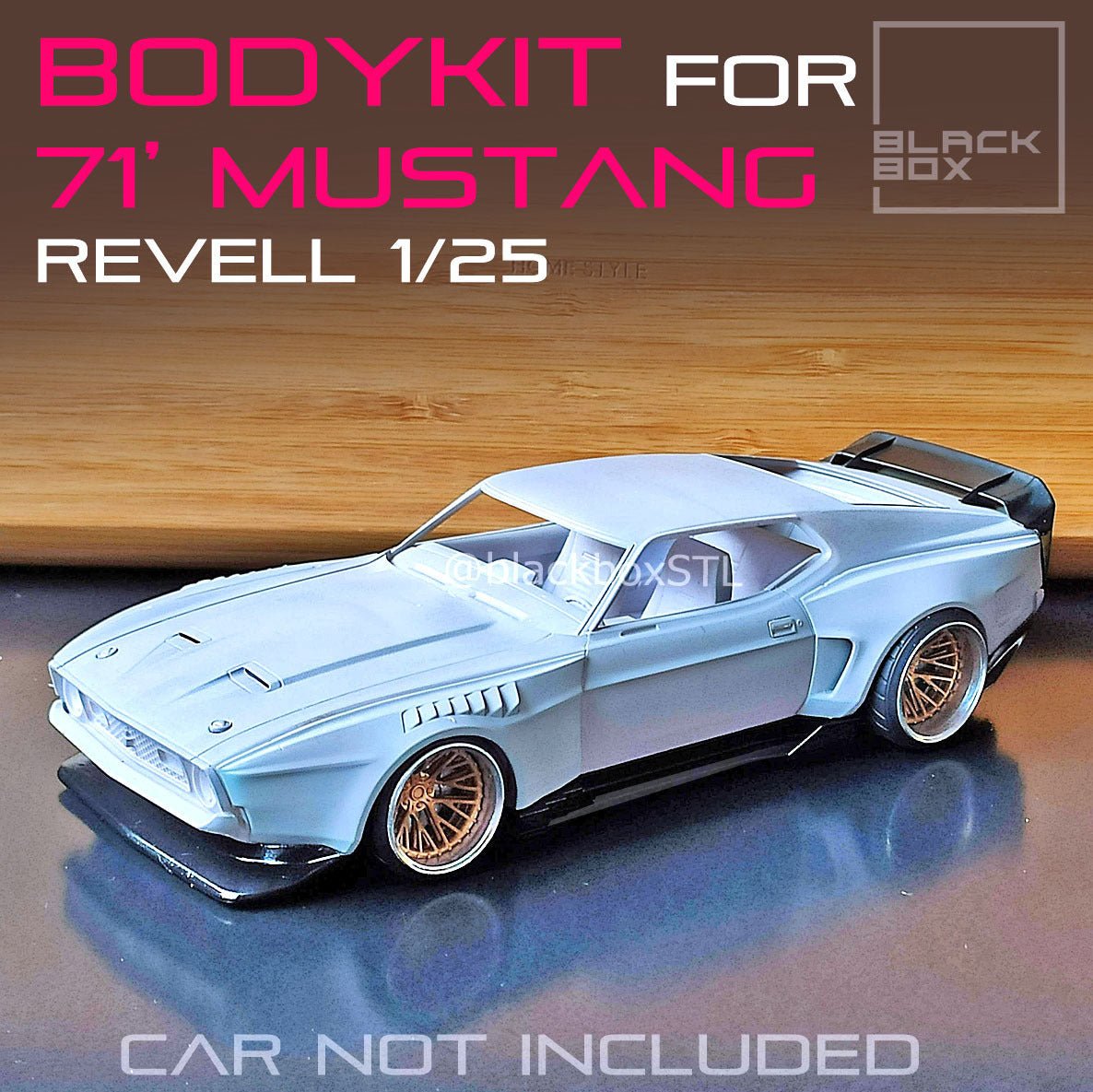 Model Kit Boss Austin 1/24 Revell 71 BOSS 302 Wide Body Kit – Texas3DCustoms