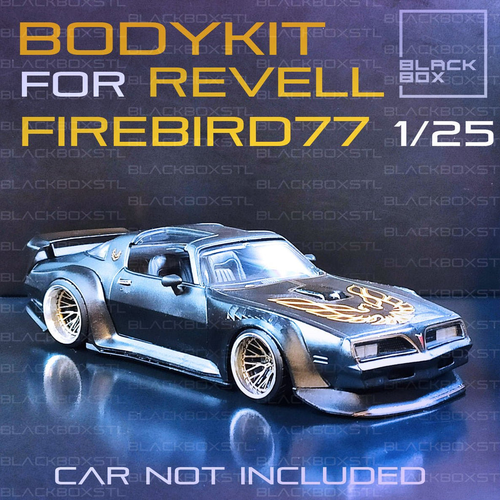Firebird Wide Body Rendering 4th Gen Firebird Wide Body Kit