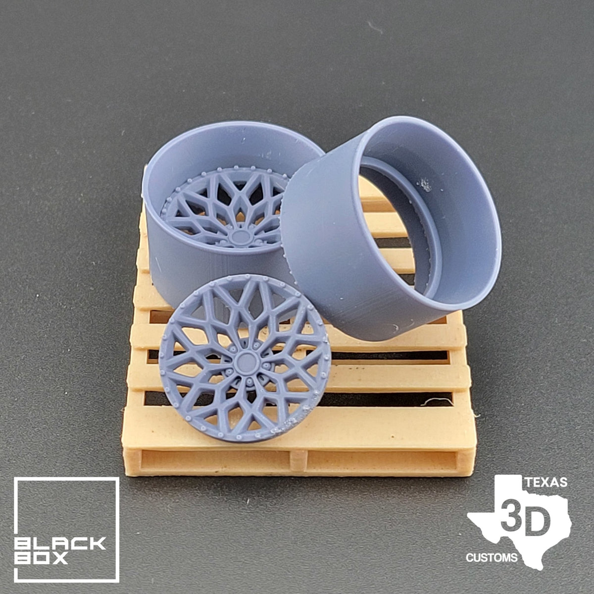 Black Box STL Snowflake - Texas3DCustoms