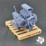 Blown Ardun Flathead V8 Hilborn Injected - Texas3DCustoms