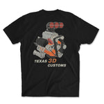 Double Sided Printed Gildan Softstyle Cotton Shirt - Texas3DCustoms