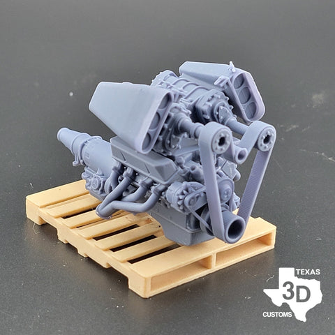 Ford FE Twin Blower - Texas3DCustoms