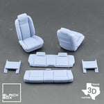 Honeycomb Front and Rear Seats - Texas3DCustoms