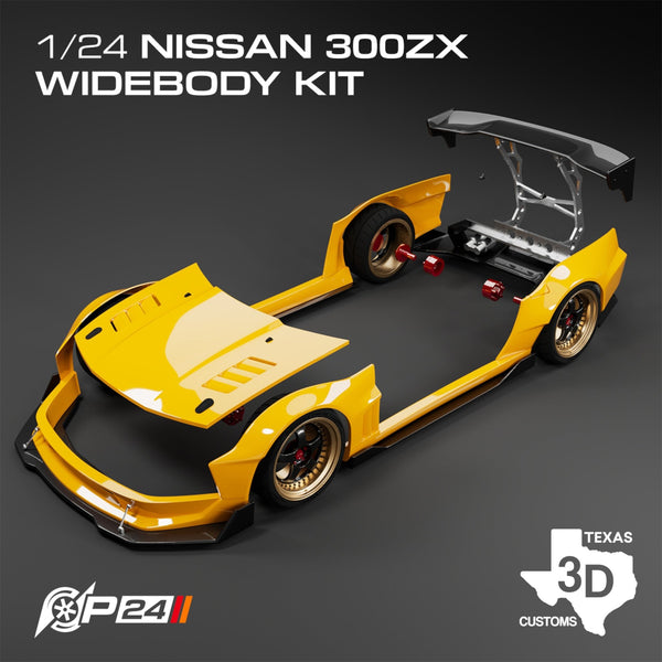 みきカスタムパーツ tamiya-124-nissan-300zx-wide-
