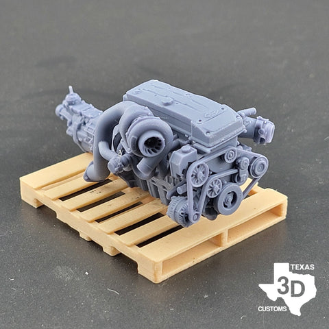 Top Mount Single Turbo Ford Barra - Texas3DCustoms