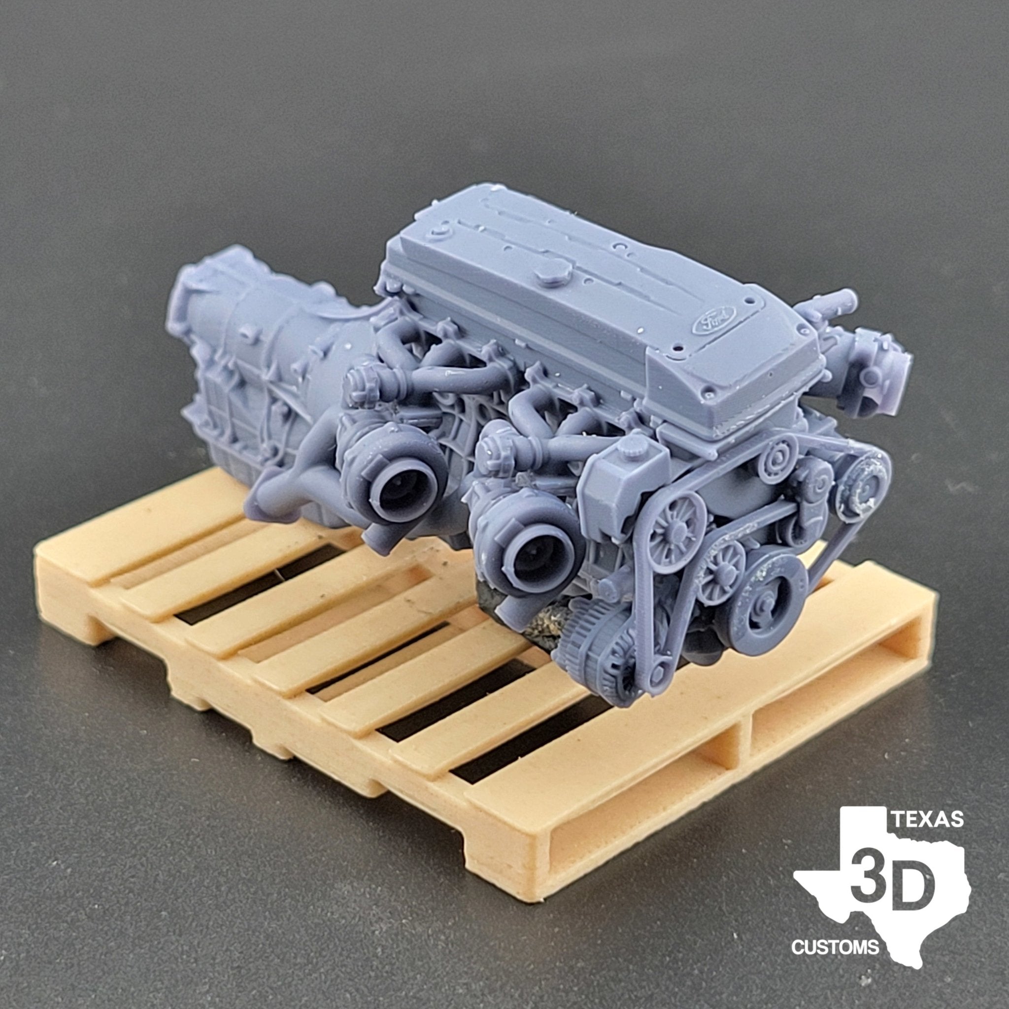 Twin Turbo Ford Barra Inline 6 - Texas3DCustoms