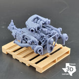 Twin Turbo Trickflow Horseshoe Windsor - Texas3DCustoms