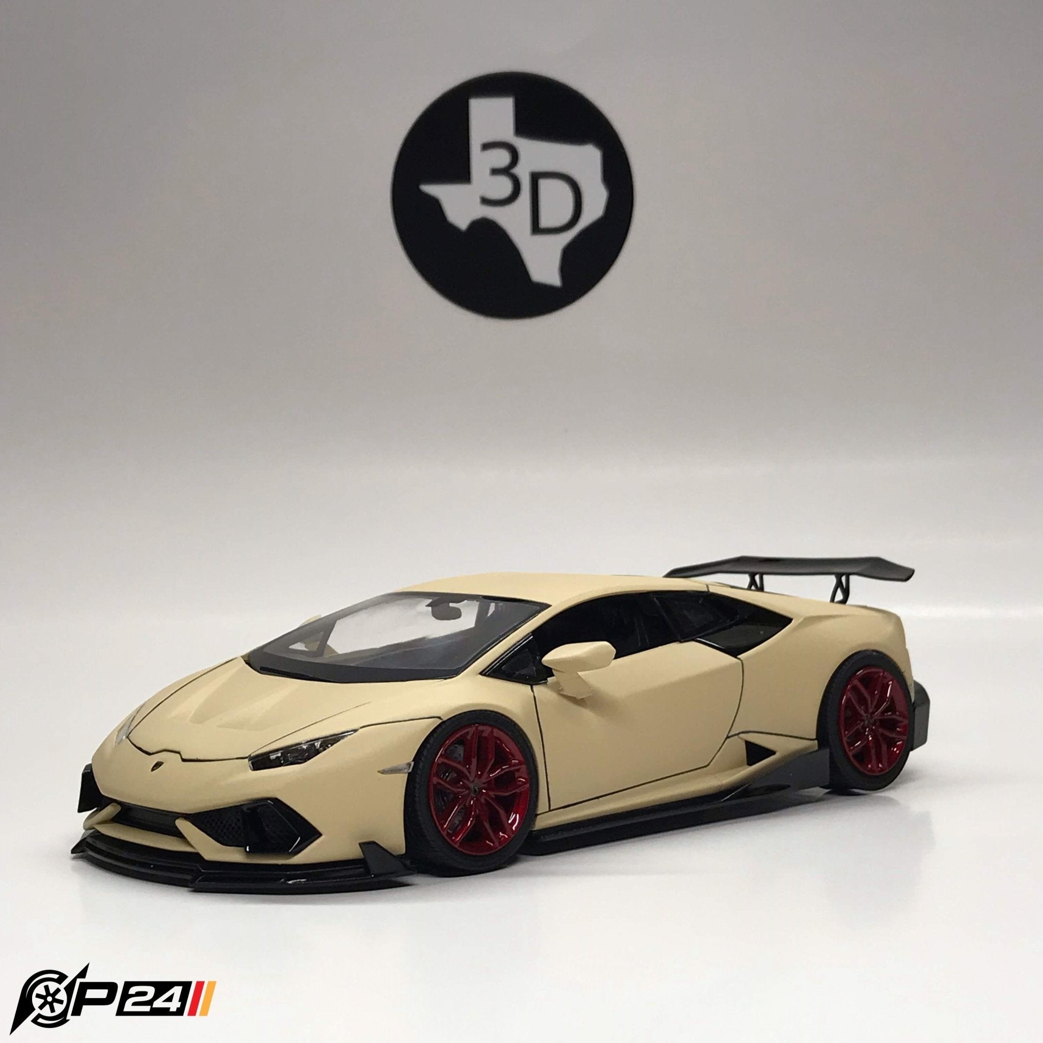 ユミコアボディ AOSHIMA 1/24 HURACÁN LP610-4 VORSTEINER BODY KIT - Texas3DCustoms